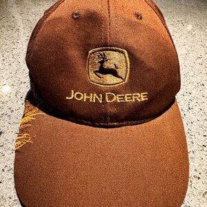 John Deere Rustic Brown Hat